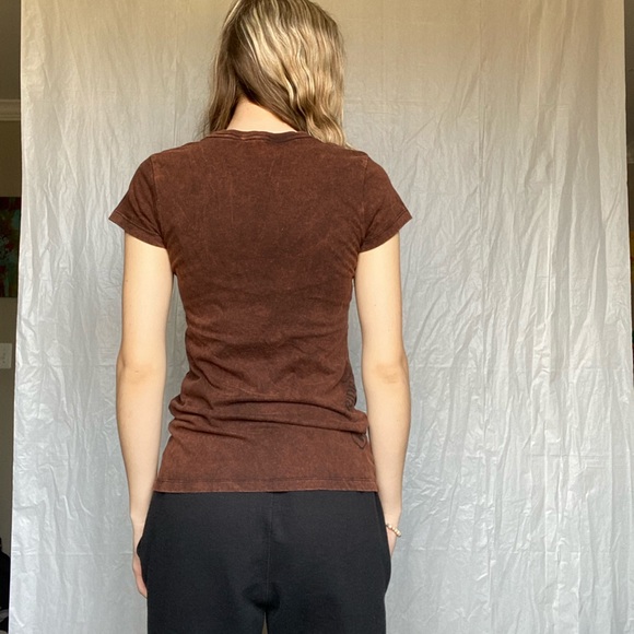 Buffalo Chip Take Risks Graphic Brown Retro 2011 Shortsleeve Shirt - Picture 7 of 9